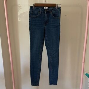 Abound Women's Dark Blue Skinny Jeans